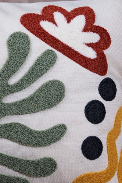 BOHEM PUNCH KIRLENT ( ELYAF DOLGULU İÇ YASTIK DAHİL)